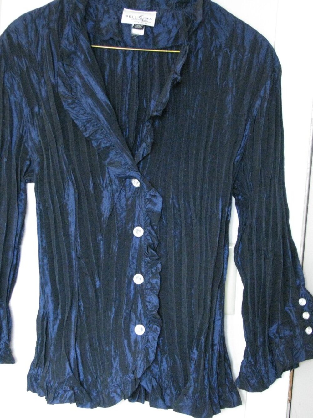Shimmering Navy Bellissima Blouse